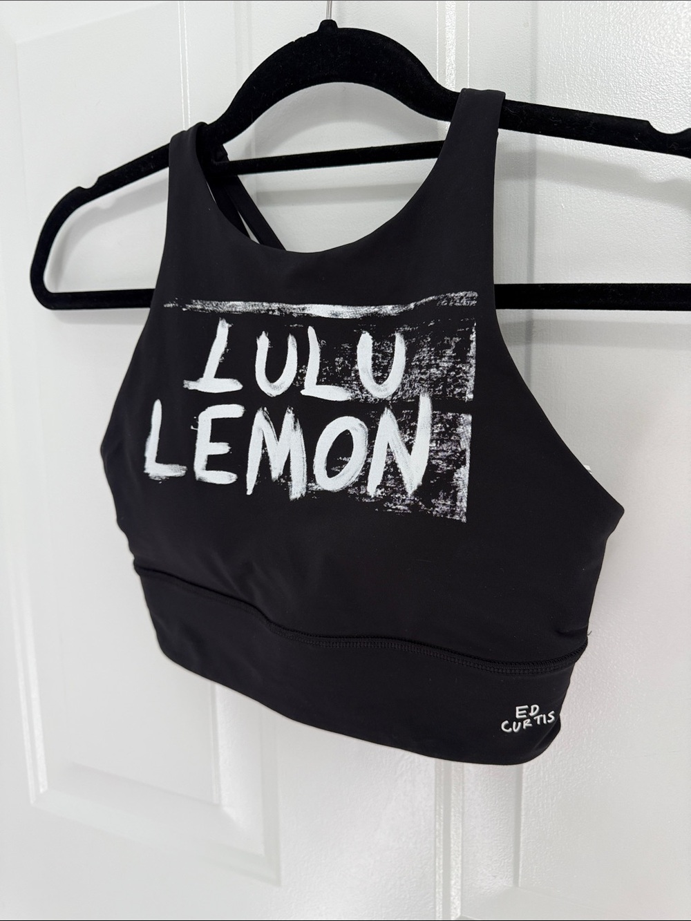 Lululemon x Ed Curtis Collaborative Sports Bra Energy High-Neck Longline